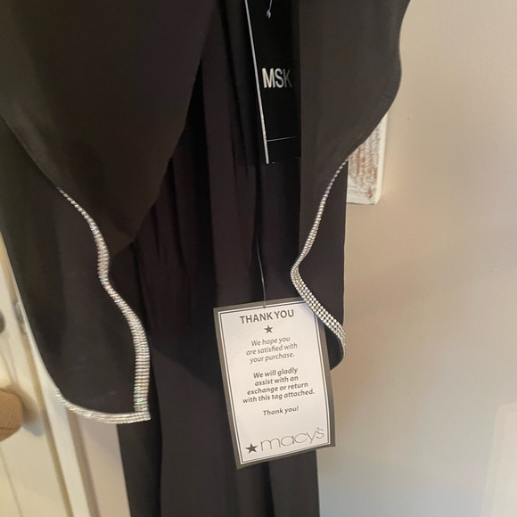 MSK Off-The-Shoulder Overlay Jumpsuit - Picture 5 of 5